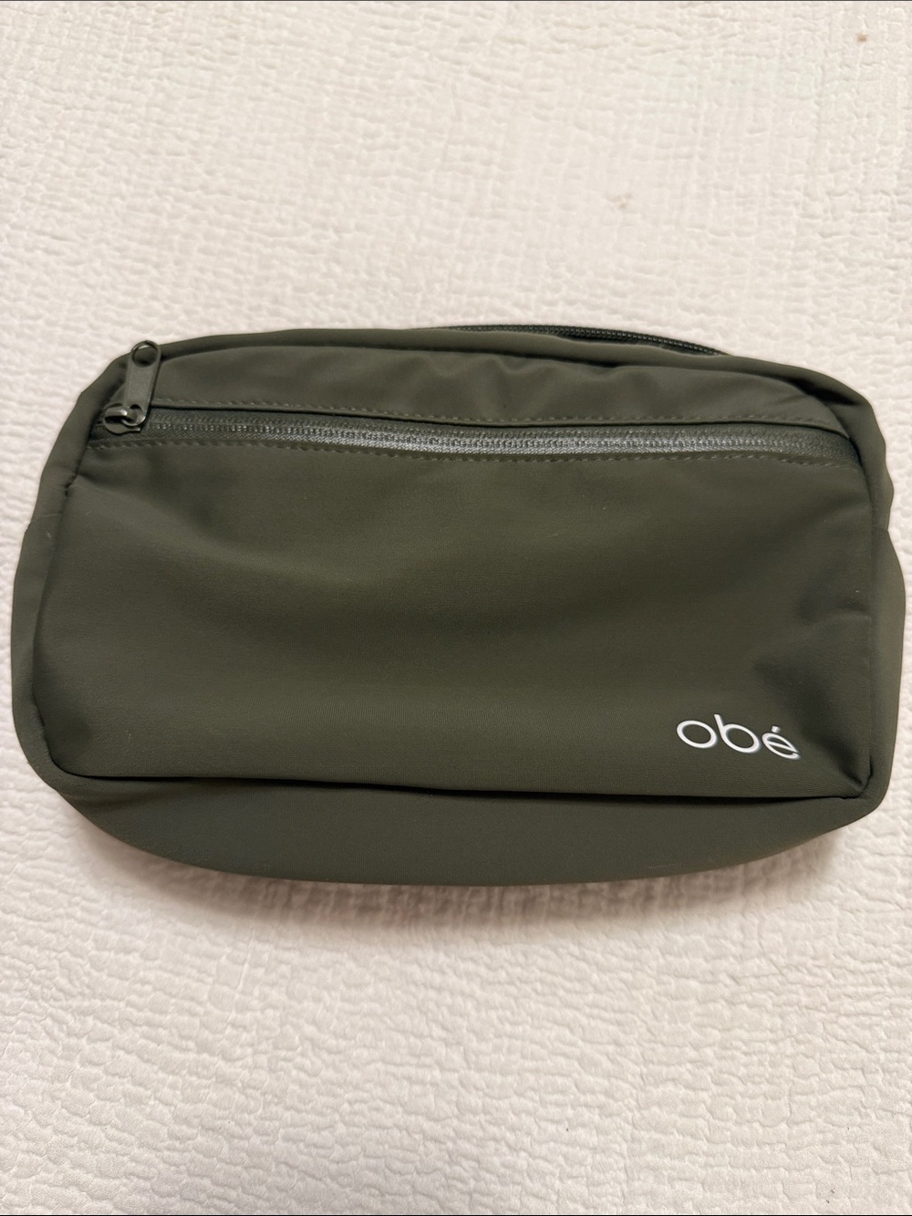obé Olive Green Crossbody Pouch Bag